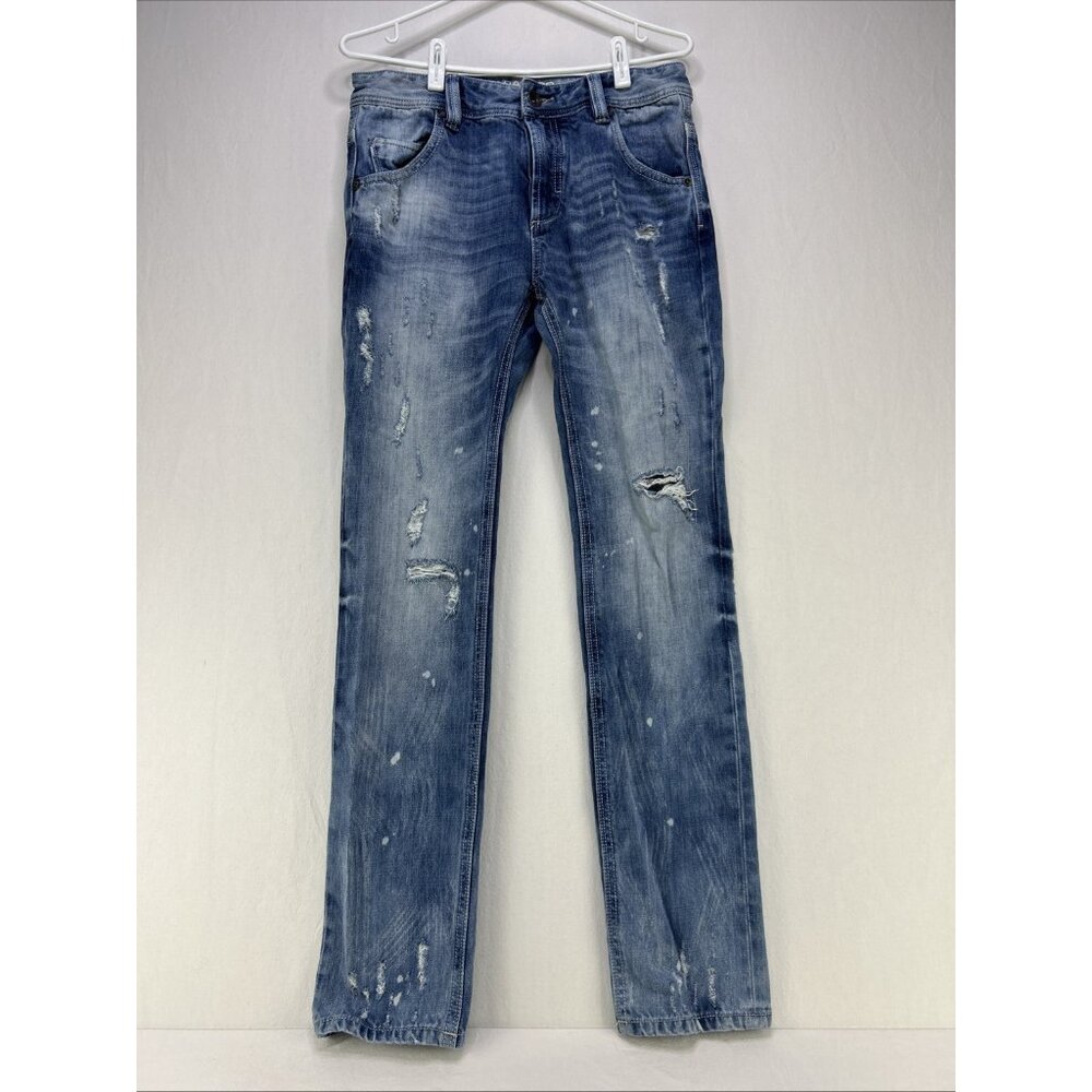 Parasuco Jeans Men’s Size 30 X 32 Bono Fit Mid Rise Skinny Distressed